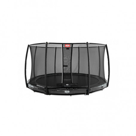 BERG Elite 380 trampoline InGround with Deluxe safety net