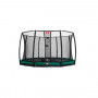 BERG Elite 430 trampoline InGround with Deluxe safety net XL