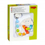 Rainbow world pacifier and rattle set