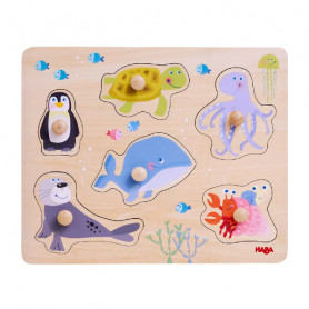 Puzzle encastrement Animaux marins - Haba