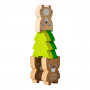 Stacking toy The acrobats of the forest - Haba