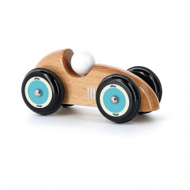 Cabriolet car XL natural wood