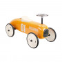 Orange vintage metal car carrier