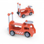 2-in-1 fire truck ride-on