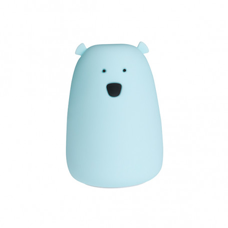 Veilleuse Big'ours bleu - Lumière douce et rechargeable