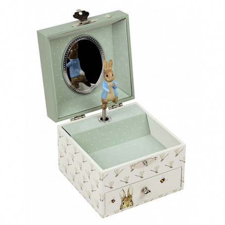 Peter Rabbit Musical Cube Jewelery Box - Dragonfly