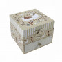 Goose musical cube jewelry box