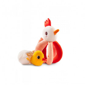 Rattle with handles - Paulette the chicken