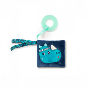 Marius picture book and his teething ring