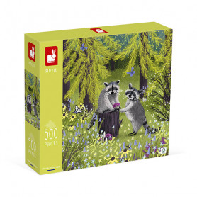 Puzzle Raccoons Bandits - 500 pieces