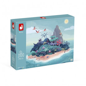 Puzzle l'Île Mystérieuse - 2000 pièces