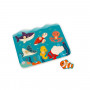 Marine Animals Wooden Pin Puzzle - In partnership with WWF®