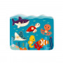Marine Animals Wooden Pin Puzzle - In partnership with WWF®