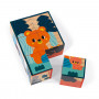 Cubes en bois animaux - Partenariat WWF®