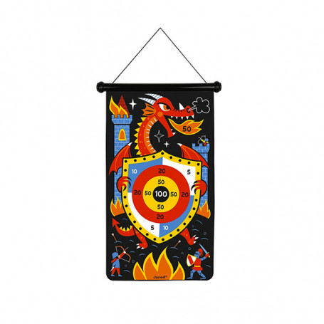 Dragons magnetic dartboard