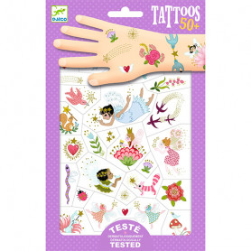 Temporary tattoos for children - Fairy Friends