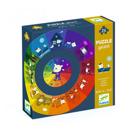 Les couleurs - Puzzle Géant 24 pièces