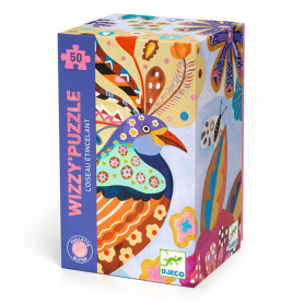 Sparkling Bird - Puzzle Wizzy 50 pieces