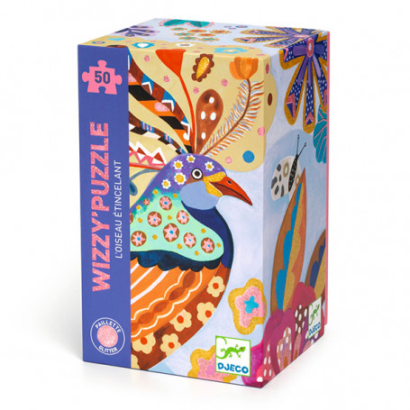 L'oiseau étincelant - Puzzle Wizzy 50 pièces