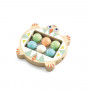 BabyBouli Rattle - Baby White