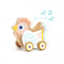 Jouet qui roule Babysing - Baby Blanc