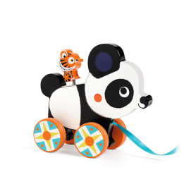 Panda Billie pull along toy