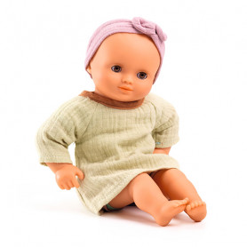 Baby Pistache - 32cm dressed doll - Pomea