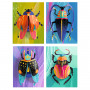 3D paintings Paper Bugs