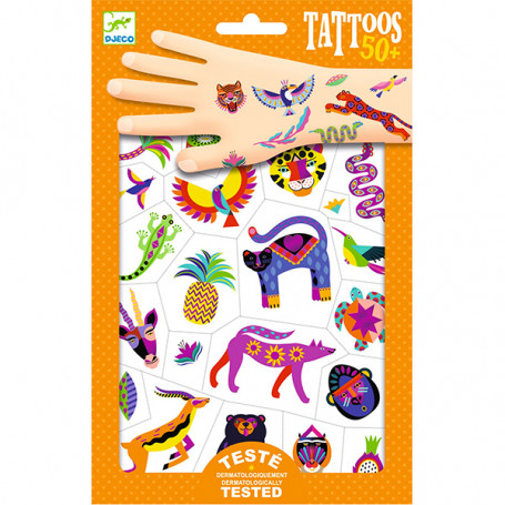 Temporary tattoos for children - Wild Beauty