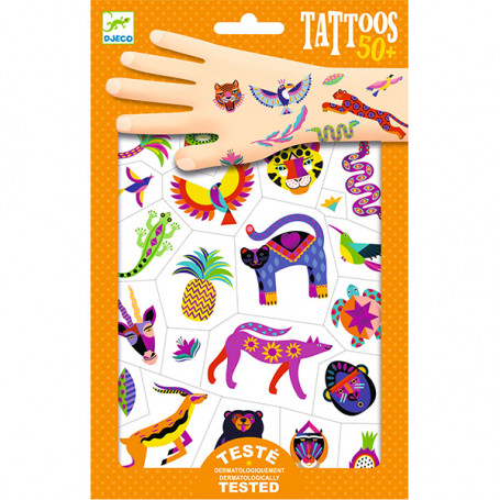 Tatouages éphémères pour enfants - Wild Beauty