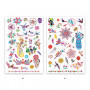 Temporary tattoos for children - Plume Color