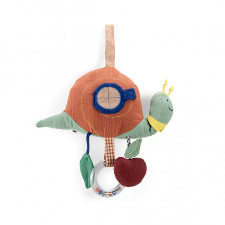 Hanging activity snail - Pomme des bois