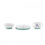 Set vaisselle porcelaine - Pomme des bois