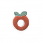 Apple rubber teether - Pomme des bois