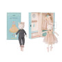 Suitcase Célestine's wardrobe + the doll - La petite école de danse