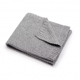 Mixed wool blanket - Les Moustaches