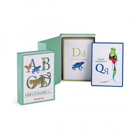 Alphabet Cards (26 cards) - Tout autour du monde