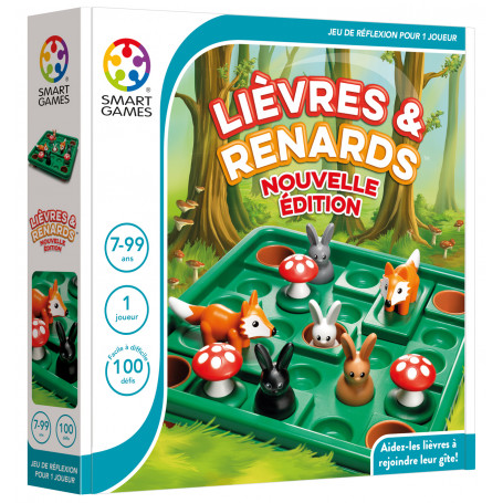 Lièvres et renards - édition limitée - jeu de logique évolutif