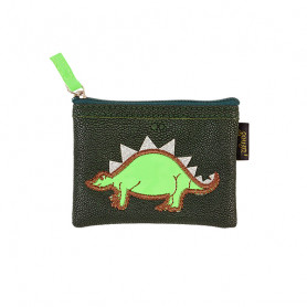 Green tyrannosaurus wallet