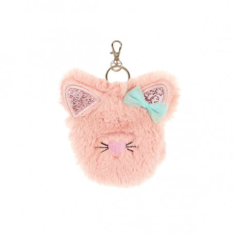 Vanessa the cat pink fur wallet