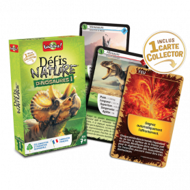 Dinosaurs 1 - Challenge nature - card game