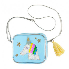 Unicorn blue bag