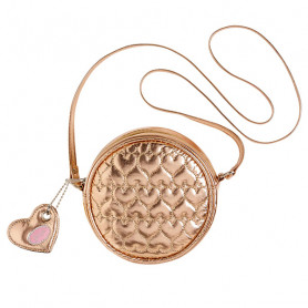 Jasmine gold round bag