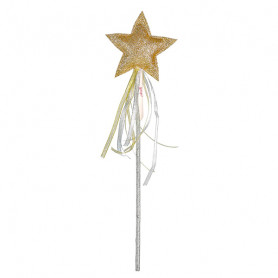 Magic wand Rosaline golden star