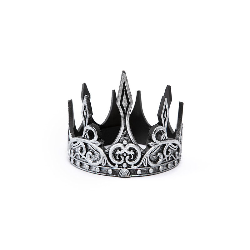 Couronne Royale Médiévale Antique - Polyuréthane Souple - Adjustable - Pour Cosplay Et Fêtes