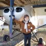 Amélia the pioneer: jacket, scarf and headdress - 5/6 years old - Girl costume