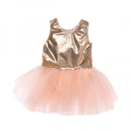 Gold and Pink Ballerina Set - Girl Costume