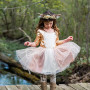 Woodland Deer Dress with Headpiece - Girl costume