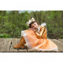 Fox dress with headpiece - Girl costume