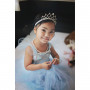 Blue princess dress with sequins - 5/6 years old - Girl costume